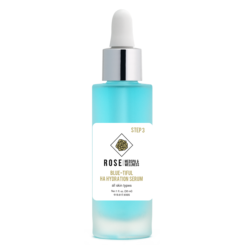 Blue-tiful Hydration Serum (Hyaluronic Acid), Product of Rose MedSpas and Wellness